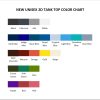 tank top color chart - Bugs Bunny Merch