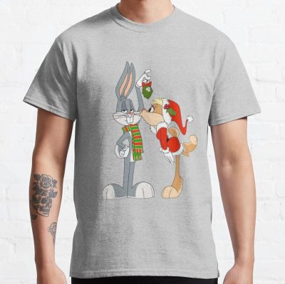 ssrcoclassic teemensheather greyfront altsquare product1000x1000.u1 22 - Bugs Bunny Merch