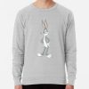 ssrcolightweight sweatshirtmensheather greyfrontsquare productx1000 bgf8f8f8 1 - Bugs Bunny Merch