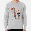 ssrcolightweight sweatshirtmensheather greyfrontsquare productx1000 bgf8f8f8 16 - Bugs Bunny Merch