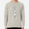 ssrcolightweight sweatshirtmensoatmeal heatherfrontsquare productx1000 bgf8f8f8 1 - Bugs Bunny Merch