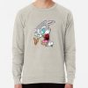 ssrcolightweight sweatshirtmensoatmeal heatherfrontsquare productx1000 bgf8f8f8 12 - Bugs Bunny Merch