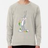 ssrcolightweight sweatshirtmensoatmeal heatherfrontsquare productx1000 bgf8f8f8 23 - Bugs Bunny Merch