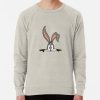 ssrcolightweight sweatshirtmensoatmeal heatherfrontsquare productx1000 bgf8f8f8 27 - Bugs Bunny Merch